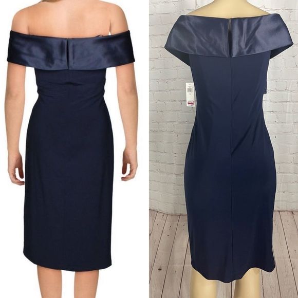 Lauren Ralph Lauren Womens Midi Dress - Picture 2 of 4